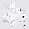 Ultra-light Fishing Rod with High Elasticity Carbon Fiber Rod Blank