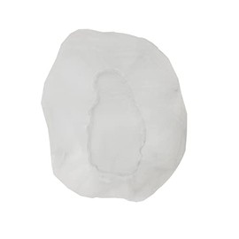 SAFEKO Fine Mesh Hairnets Stockinet Hair Nets | Breathable, Durable | 100 Count [WHITE | 24"]
