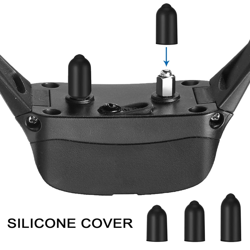 JIPIMON Dog Shock Collar Rubber Tips 12 pcs Training Collar