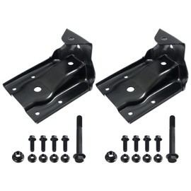 BST BSSP 2PCS Rear Leaf Spring Hanger Shackle Bracket Kit Compatible with 1999-2015 Chevy Silverado 1500 GMC Sierra 1500 722-032