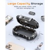 Vewaci Portable Travel Safe Lock Box Waterproof & Durable, 4-Digit