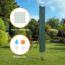 OurHouse Rotary Washing Line Cover, Heavy Duty Waterproof Weather Resistant Material, Covers All OurHouse Rotary Airers Including Models SR20103, SR20102, SR20101, Easy to Fit, Strong and Secure