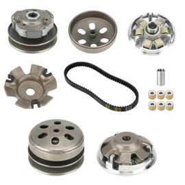 Fit for Gy6 150cc clutch set, Fit for Gy6 125cc/150cc 4-Stroke Engine Scooter ATV, Including Clutch and Variator Assembly with 842 belt