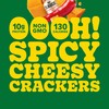 Pure Protein Cheesy Crackers, Hot and Spicy, High Protein Snack,