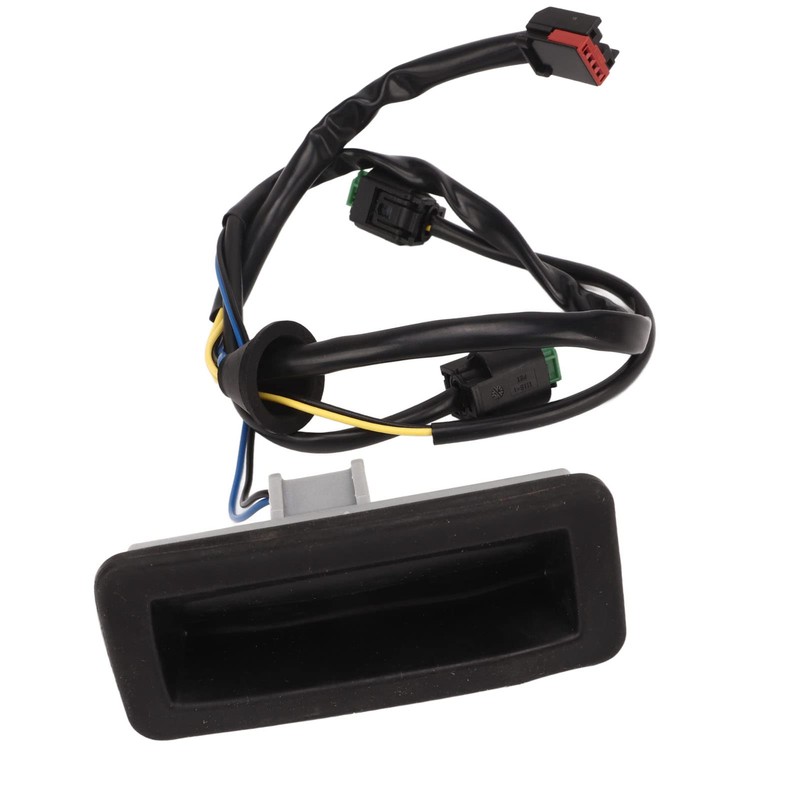 KIMISS Tailgate Release Handle Switch, Toggle Switch, Push Button, Black,