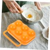 Operitacx Pack of 2 Egg Storage Boxes Practical Labels Portable