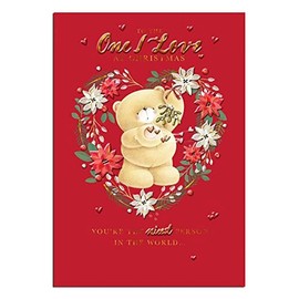 Forever Friends One I Love Christmas Card