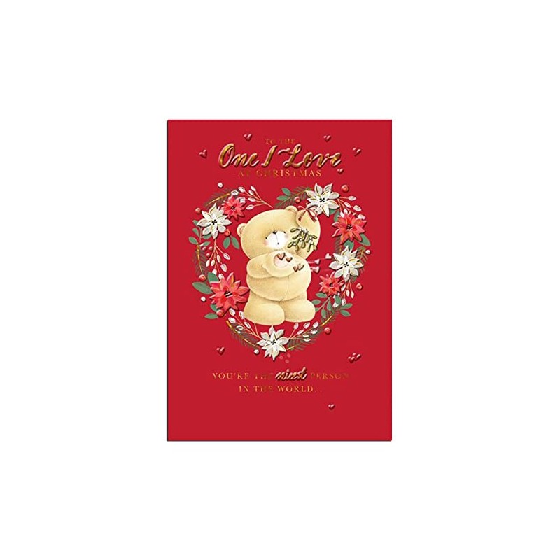 Forever Friends One I Love Christmas Card