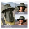 Sombrero Para El Sol Gorracon Proteccion Cuello Y Cara Army