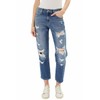 Kancan KC8643 - Pantalones vaqueros para mujer, Desteñido medio, 9/28