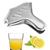 2-Pack Stainless Steel Lemon Lime Squeezer Citrus Juicer Manual Lemon