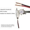 AAOTOKK SAE Extension Cable 16 AWG Wire Harness 12V-24V DC