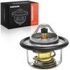 A-Premium Engine Coolant Thermostat with O-ring Compatible with Nissan Altima,