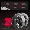 BDFHYK Alternator Compatible with Acura RDX 2007-2012 2.3L L4 Replace