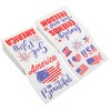 Iconikal July 4th Disposable Dinner Paper Party Napkins, Patriotic American,