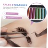 Baluue 4 Boxes Grafting False Eyelashes Natural False Lash Volume