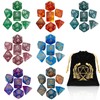 Coyeekn 7 x 7 DND Dice Set, (49 Pieces) Polyhedron
