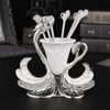 Swan Shape Dinnerware Set Light Luxury Exquisite Elegant Swan Shape