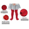 EPEIUS Little Kids Girls Seamless Cable Knitted Solid Cotton Tights