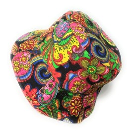 KGM Accessories Cool colourful psychedelic paisley bucket hat