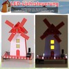 DIY Windmill Soldering Kit, ElektoLoter LED Windmill Electronic Construction Kit