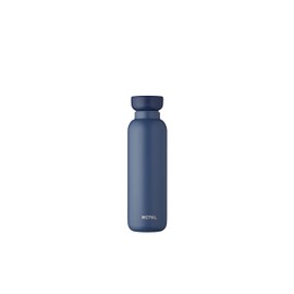 Mepal - Ellipse Insulated Flask - Double-Walled Thermal Water Bottle - Thermos Flask for On the Go - 12 Hours Hot & 24 Hours Cold - Stainless Steel - 500 ml - Nordic Denim