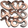COLORBIRD Door Number Digit Sticker Nameplate 3D Name Tag Sticker