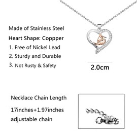 BNQL Surfing Necklace Gifts Surfer Gifts for Surfer Girl Surfing Jewelry for Women Surfing Lover Gifts Beach Surfing Gifts (Surfing Necklace)