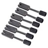 6 Pcs Headless Electric Guitar Bridge Saddle Precise Pitch Adjustment