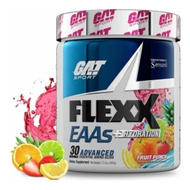 Flexx Eaas Gat Sport Aminoácidos Esenciales 30 Servicios Sabor Fruit Punch
