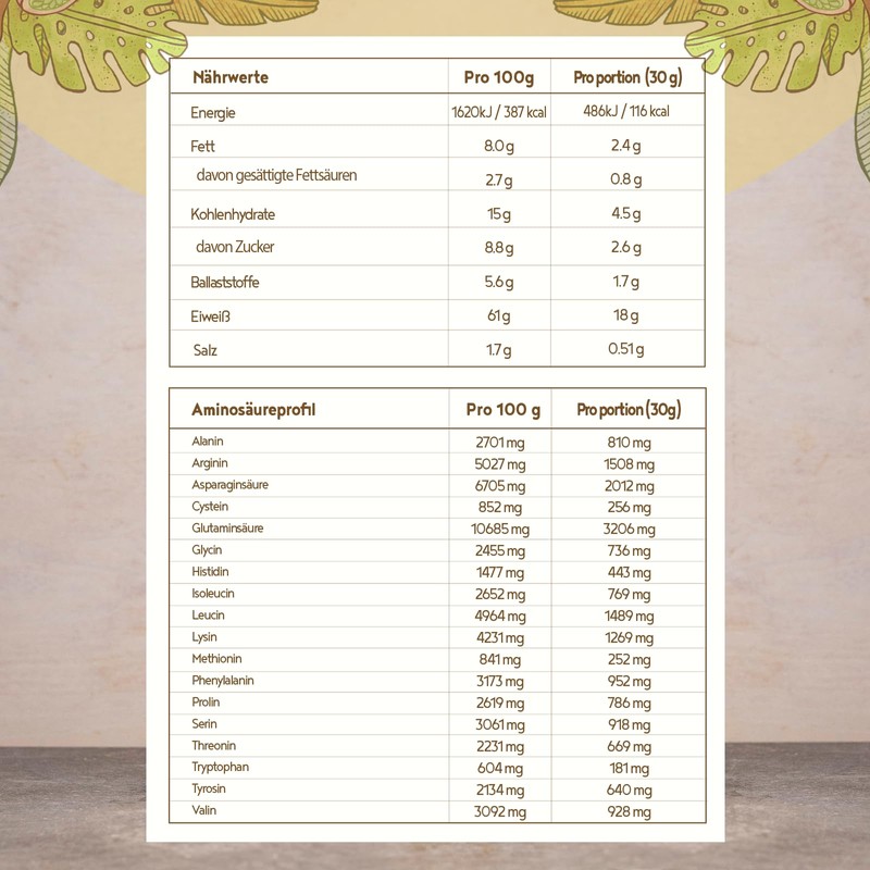 Veganes Proteinpulver | Limitierte Edition: Mit Eiskaffee | 600g Eiweißpulver