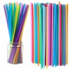 Jumbo Smoothie Straws Set of 200, Chetexus 10.2 inch Multi