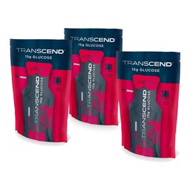 Strawberry 15-Gram Glucose Gels in Three 3-Packs by Transcend (3)