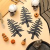 Otoolling 3 Pcs Black Tree Coat Hook Metal Wall Mount