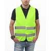 AIEOE Reflective Safety Vest High Visibility for Construction Work (Yellow-10