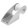 Boat Bow Anchor Roller Bracket Nylon Pulleys Anti Slip Rubber