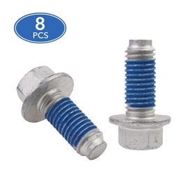 13864 Driveshaft Flange Bolts Compatible with Select Models ，Work for Jeep ，Dodge ，Ram，Chrysler， 8 Pack