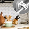 Thyonta 4 PCS Curtain Rod Hooks Curtain Rod Clip Holder