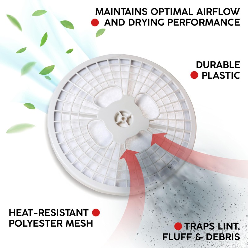 Dryer Lint Filter Compatible with CTT Tumble Clothing Dryer, Include