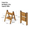 Mayi Plus 2 Step Ladder,Aluminum Folding Step Stool for Adults,Step
