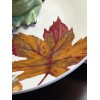 Royal Norfolk Fall Leaves 4 Dinner Plates Stoneware Thanksgiving Autumn