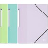 OXFORD School Life 3 Pocket A4 File Folder with Elasticated