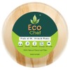 Eco Chef Disposable Palm Leaf 10" Round Plates (50 pieces)