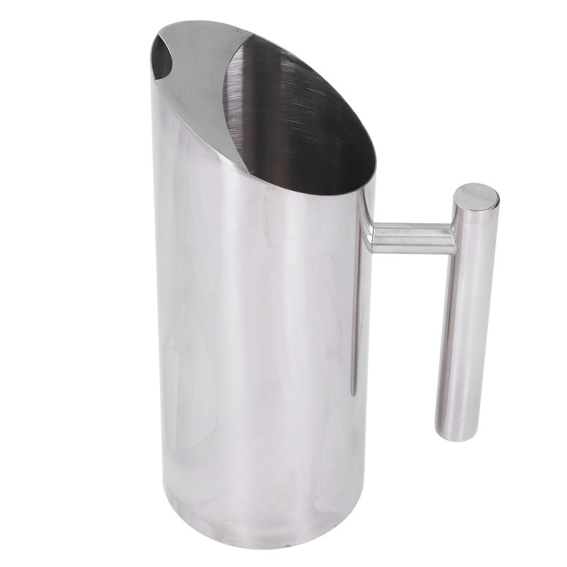 Stainless Steel Water Tie Pot Cold Drinking Pitcher with Ergonomic