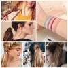 Pack of 240 Girls Hair Bobbles, 23 Colours, 2 mm