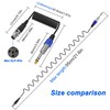 XMSJSIY 6.35 mm TRS to Mini XLR Cable 1/4 Inch
