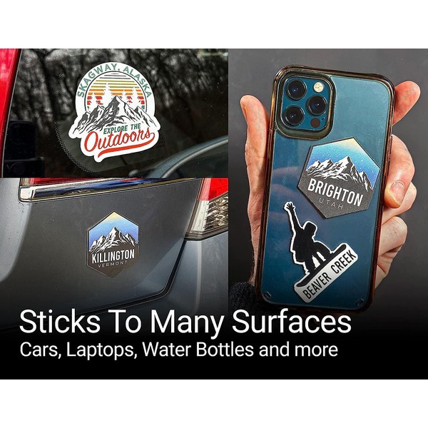 Taos Ski Valley New Mexico Souvenir 4-Inch Vinyl Decal Sticker