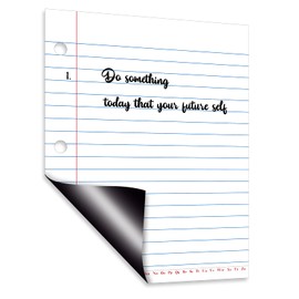 Giant Sized Magnetic Notebook Paper Large Lined Dry Erase Magnetic Paper for Whiteboard Teacher Writing Supplies Classroom Whiteboard Accessories, 22'' x 28''