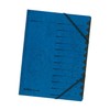 Herlitz 10843316 Ordnungsmappe Register 1-12 blau