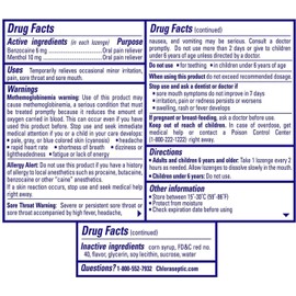 Chloraseptic Sore Throat Lozenges, Cherry Flavor, 18 Count